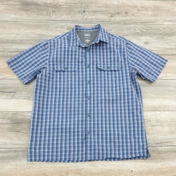 croft & barrow Other - Croft Barrow  Short Sleeve Shirt Mens Large Casual Reveal Party Team Boy Work